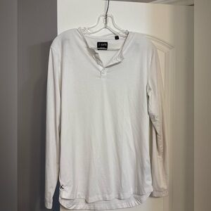 Cuts Clothing Classic White Long Sleeve Shirt